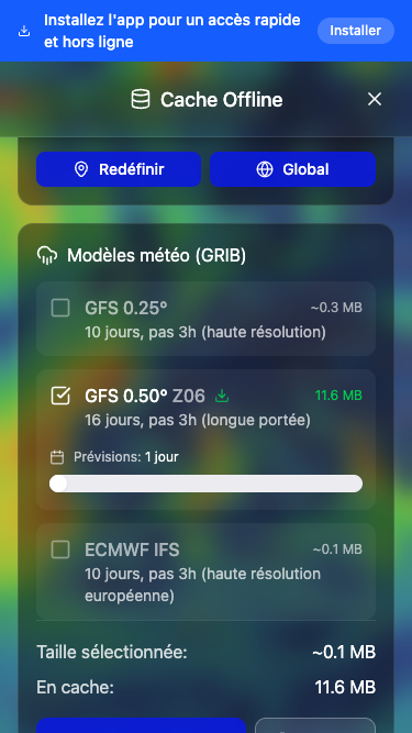 Zone confirmée avec détails